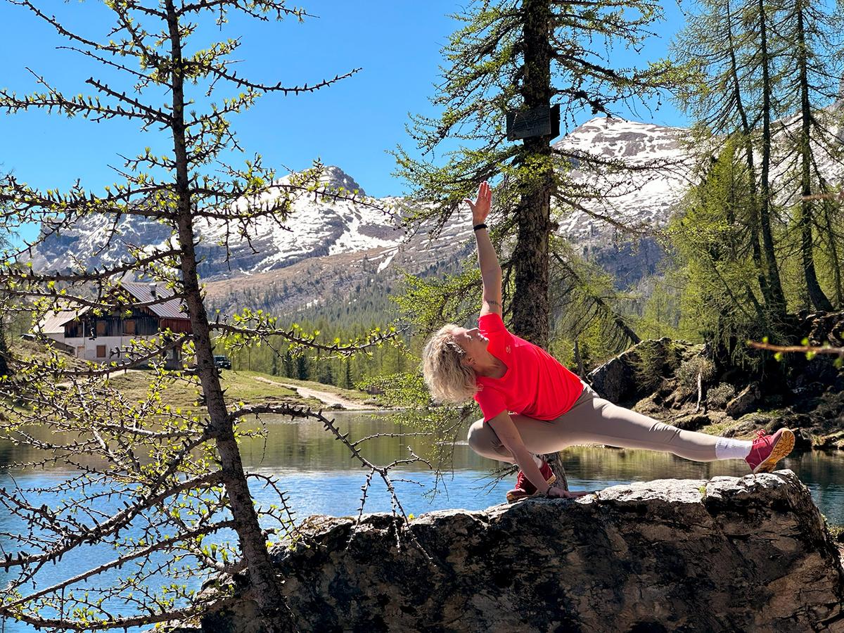 Yoga a Cortina d'Ampezzo