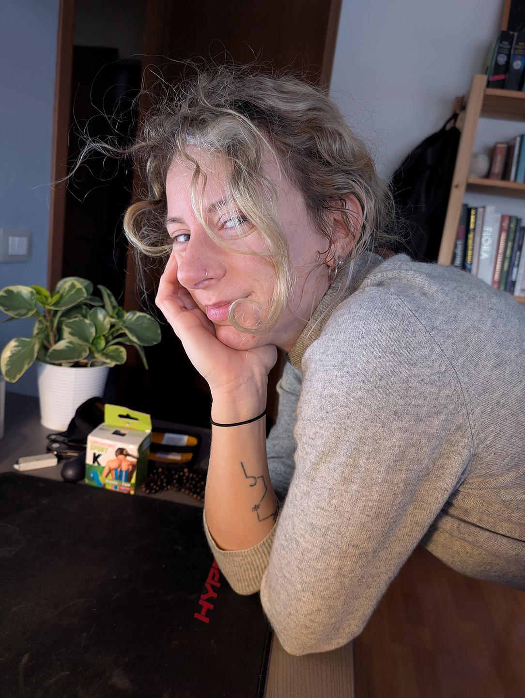 Yoga nature alps Dolomites